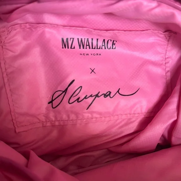 MZ Wallace Pink Quilted Crossbody Bag - Picture 9 of 16